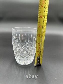 3 Waterford Ballybay 4 3/8 Double Old Fashioned Glass Tumbler