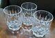 (3) Waterford WESTHAMPTON Double Old Fashioned Crystal Whiskey 4 1/8 Glasses
