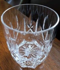 (3) Waterford WESTHAMPTON Double Old Fashioned Crystal Whiskey 4 1/8 Glasses