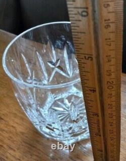 (3) Waterford WESTHAMPTON Double Old Fashioned Crystal Whiskey 4 1/8 Glasses