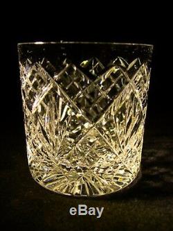 4+1 Stuart Crystal Winchester Clear Double Old Fashioned Whisky Tumblers