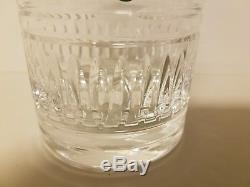 4 BRAND NEW WATERFORD Lead Crystal Double Old Fashioned Rocks Glass Signed