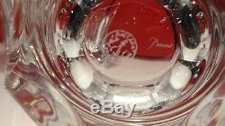 4 Baccarat Crystal Harcourt Double Old Fashioned Tumbler Glasses 4 3/8 16 Oz