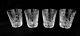 4 Double Old Fashioned Tumblers / Glasses Star of Edinburgh Crystal