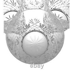 4 Galway Crystal Atlantic Double Old Fashioned Glasses