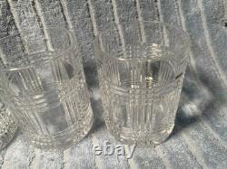 4 Glen Plaid 12 Fluid Ounce Double Old Fashioned By Ralph Lauren Crystal Perfect
