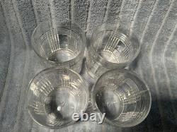 4 Glen Plaid 12 Fluid Ounce Double Old Fashioned By Ralph Lauren Crystal Perfect