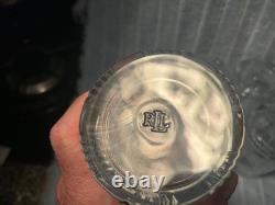 4 Glen Plaid 12 Fluid Ounce Double Old Fashioned By Ralph Lauren Crystal Perfect