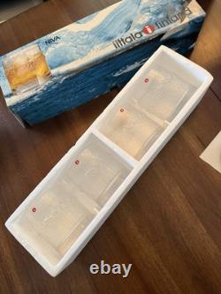 4 Iittala Finland Tapio Wirkkala NIVA Double Old Fashioned Glasses New In Box