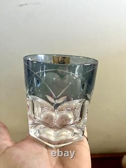 4 Lenox Swedish Lodge Double Old Fashioned Whiskey Glasses
