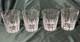 4 Mikasa Flame D'amore Crystal Executive Double Old Fashioned Glasses 4 3/8