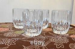 (4) Mikasa Park Lane Double Old Fashioned Glasses 3 7/8 High #1