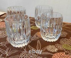 (4) Mikasa Park Lane Double Old Fashioned Glasses 3 7/8 High #2