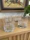 4 Miller Rogaska Soho Crystal Double Old Fashioned Glasses 3.9in Discontinued