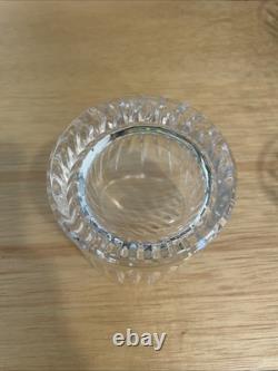 4 Miller Rogaska Soho Crystal Double Old Fashioned Glasses 3.9in Discontinued