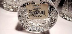 4 NEW WATERFORD CRYSTAL WATERVILLE 12 oz. DOUBLE OLD FASHIONED TUMBLERS IRELAND