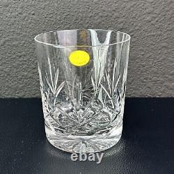 4 Neictman Crystal Glasses Double Old Fashioned Glass 3.75 Mint