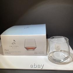 4 New Boxed Zwiesel Germany Crystal Glass Double Old Fashioned 13.2 oz Glasses