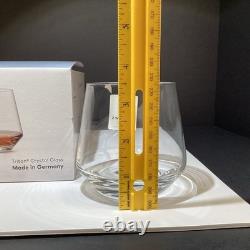 4 New Boxed Zwiesel Germany Crystal Glass Double Old Fashioned 13.2 oz Glasses
