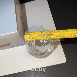 4 New Boxed Zwiesel Germany Crystal Glass Double Old Fashioned 13.2 oz Glasses