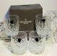 4 New Waterford Araglin Double Old Fashioned Glasses In Box Made In Ireland