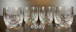 4 Nice Mikasa Orion Crystal 3 3/4 Double Old Fashioned Glasses