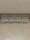 4 Ralph Lauren Crystal Aston DOF Double Old Fashioned Low Ball Whiskey Glasses