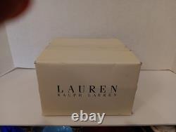 4 Ralph Lauren Mercer Double Old Fashioned Glasses. 10oz. Never Used