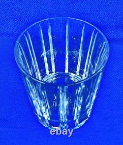 4 Ralph Lauren TURNER Doubled Old Fashioned Crystal Whiskey Glasses 4.25H