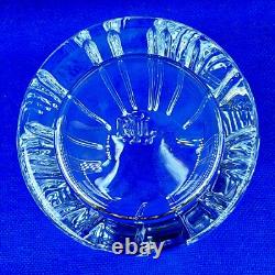 4 Ralph Lauren TURNER Doubled Old Fashioned Crystal Whiskey Glasses 4.25H