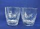 4 Royal Doulton Crystal MONIQUE LHULLIER ATELIER Double Old Fashioned GLASSES