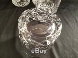 4 -Tiffany & Co Rock Cut Crystal 10 Oz Collectible Double Old Fashioned Glasses