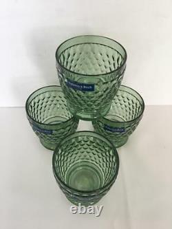 4 Villeroy & Boch GobletTumblerDouble Old Fashioned Goblets NIB