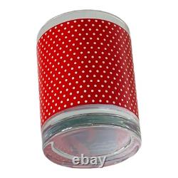 4 Vintage Georges Briard SANTA FLAMINGO Red Hat Double Old Fashioned Glasses