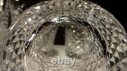 4 Vintage Waterford Alana Double Old Fashioned Tumbler Glasses 4 3/8 Ireland