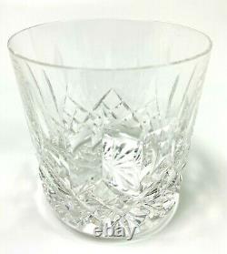 4 WATERFORD Crystal Lismore 3 3/8 Double Old Fashioned Tumbler 9oz IRELAND