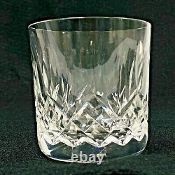 4 WATERFORD Crystal Lismore 3 3/8 Double Old Fashioned Tumbler 9oz IRELAND