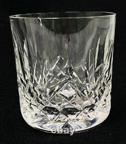 4 WATERFORD Crystal Lismore 3 3/8 Double Old Fashioned Tumbler 9oz IRELAND