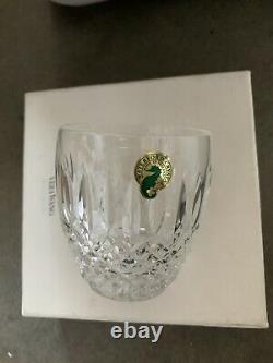 4 WATERFORD Ireland Crystal Ballybay DOUBLE OLD FASHIONED 9 Oz TUMBLERS