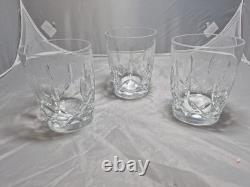 4 Waterford Crystal Harper 14-oz Double Old Fashioned Whiskey Glasses G