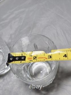 4 Waterford Crystal Harper 14-oz Double Old Fashioned Whiskey Glasses G