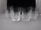 4 Waterford Crystal Lismore Double Old Fashioned Tumbler Glass 4 3/8 EXCELLENT