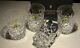 4 Waterford Crystal Lismore Double Old Fashioned Tumbler Glasses 4 3/8 In Box