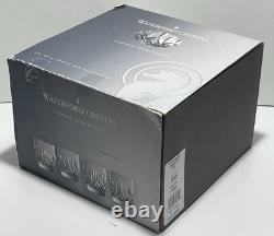 4 Waterford Crystal Lismore Traditions Double Old Fashioned Tumbler Glasses