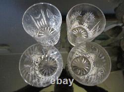 4 Waterford Crystal Millennium 5 Universal Toasts Double Old Fashioned Tumbler