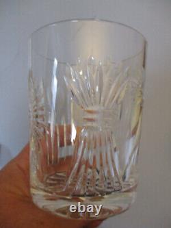 4 Waterford Crystal Millennium 5 Universal Toasts Double Old Fashioned Tumbler