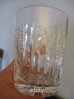 4 Waterford Crystal Millennium 5 Universal Toasts Double Old Fashioned Tumbler