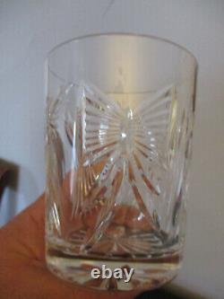 4 Waterford Crystal Millennium 5 Universal Toasts Double Old Fashioned Tumbler