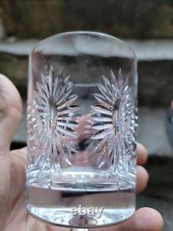 4 Waterford Crystal Millennium Series Double Old Fashioned High Ball Glass