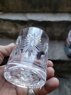 4 Waterford Crystal Millennium Series Double Old Fashioned High Ball Glass